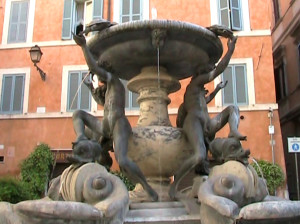 Piazza Mattei -Tortoise Fountain