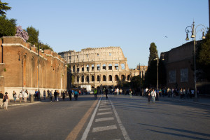 Via dei Fori Imperiali in Rome