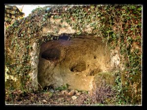 Monterano carved cave