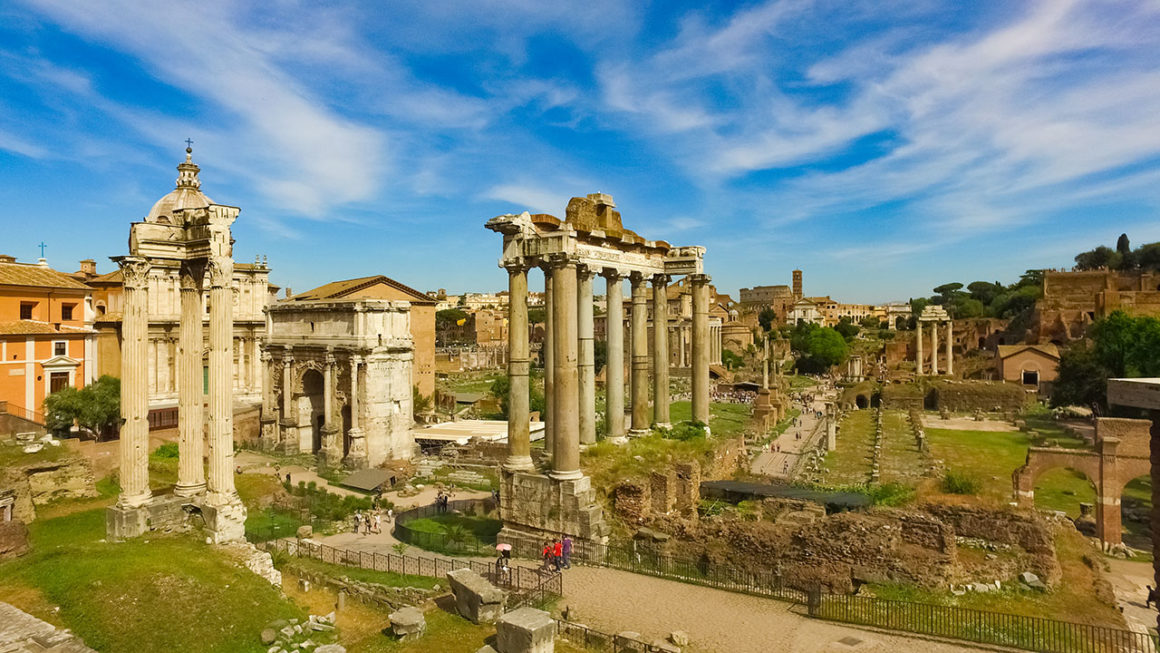 Roman Forum View from Capitoline Hill ARoadRetraveled