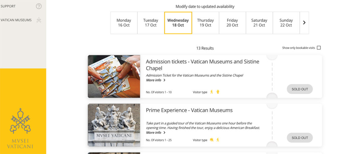 What to do when Vatican Museum Tickets are SOLD OUT