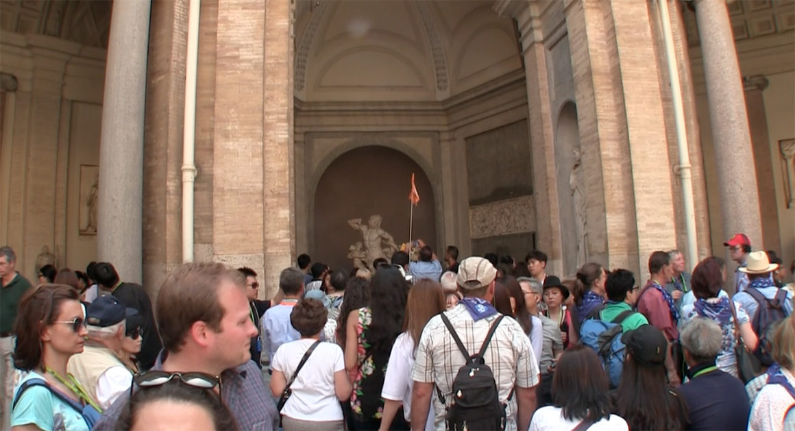 Vatican Museums Huge Crowds
